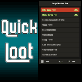 More information about "Quick Loot"
