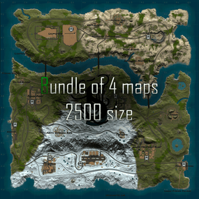 More information about "Bundle Of 4 Maps 2500 Size | Custom Maps By Shemov"