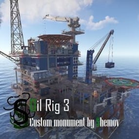 More information about "Oil Rig 3 | Custom Monument By Shemov"