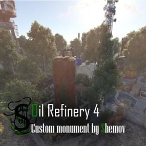 More information about "Oil Refinery 4 | Custom Monument By Shemov"
