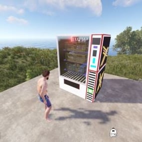 More information about "Vending Machine Modern (Black & White)"