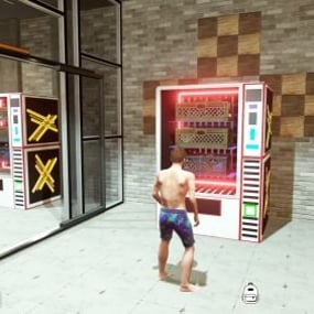 More information about "Vending Machine Modern (Black & White)"