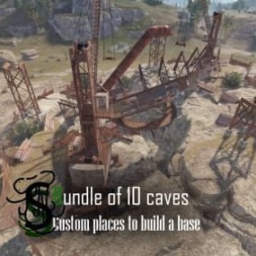 More information about "Bundle of 10 custom caves to build a base 3 | Custom places to build a base by Shemov"