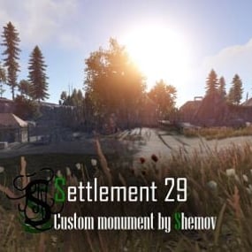 More information about "Settlement 29 | Custom Monument By Shemov"