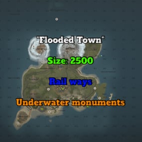 More information about "Small map (2500) | "Flooded Town""