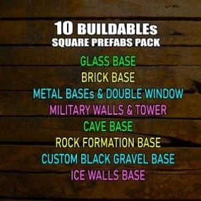 More information about "10 Buildable Square Prefabs Pack"