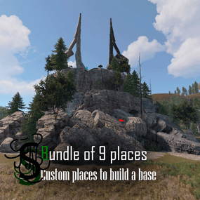 More information about "Bundle of 9 custom caves | Custom Places To Build a Base by Shemov"