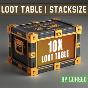 More information about "Loot Table & Stacksize GUI 10x config"