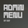 More information about "Admin Menu"