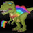 Gay Sparkly T-Rex