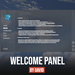 More information about "Welcome Panel"