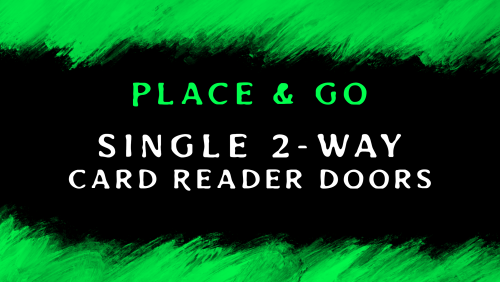 More information about "Place & Go Single Two-Way Monument Doors"