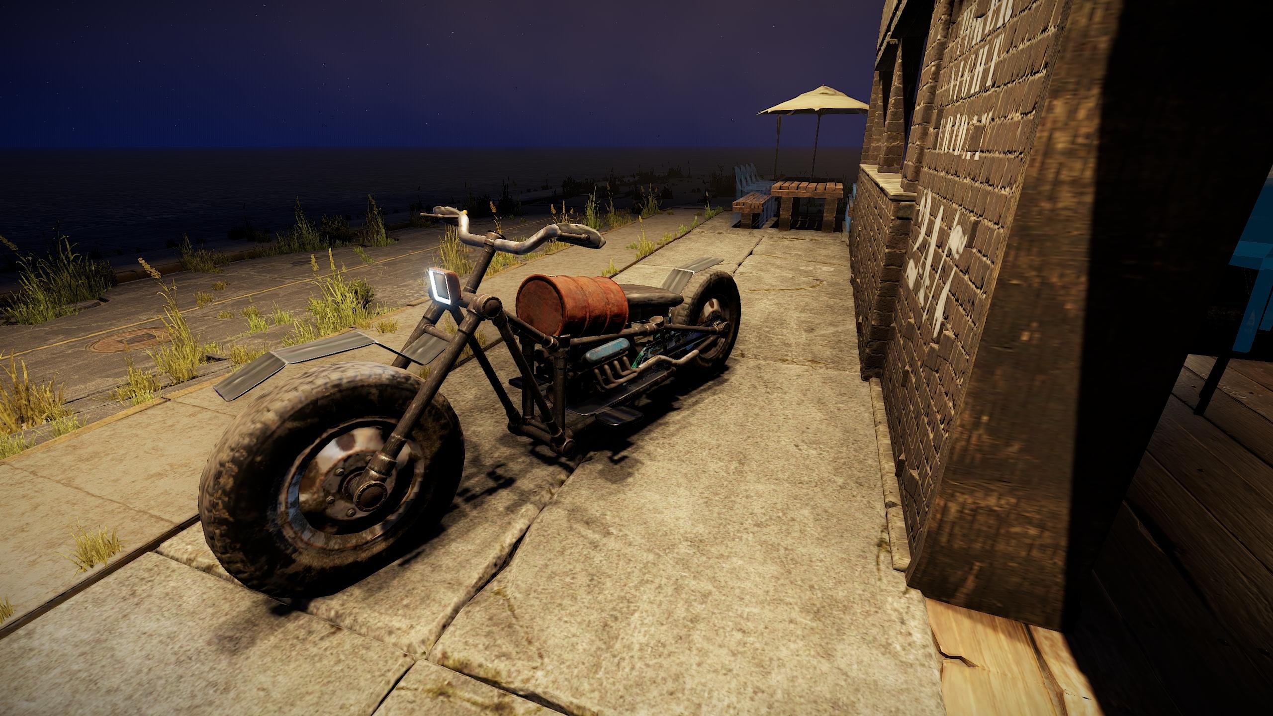 A Rusty Motorbike