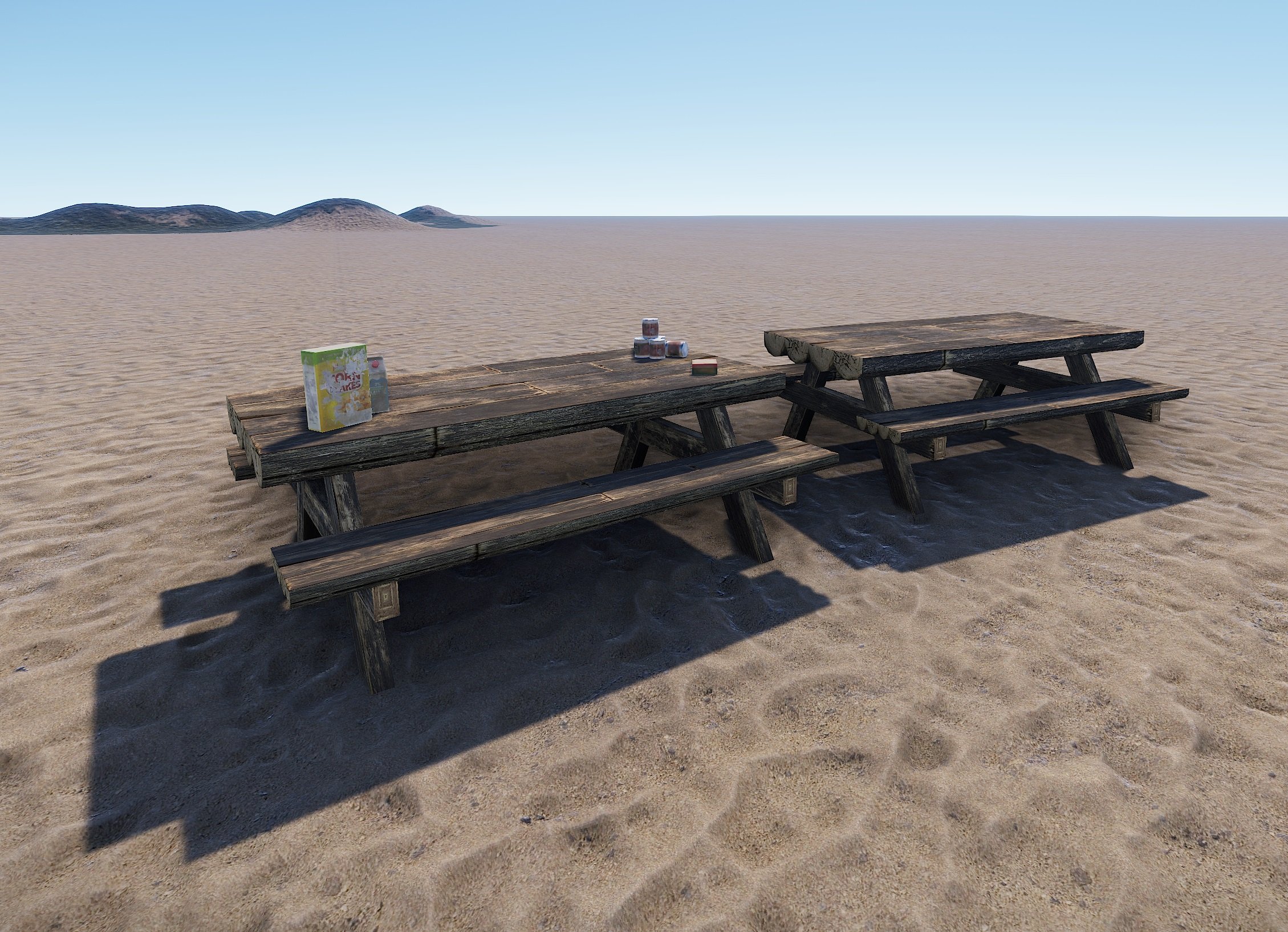 Picnic Tables (Functional)