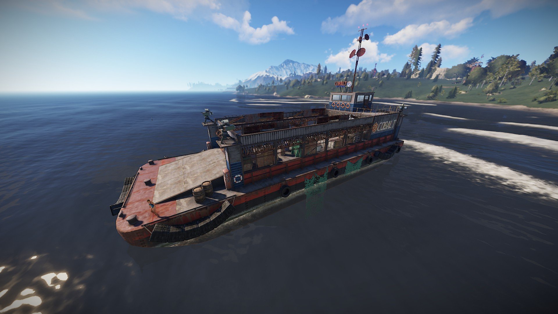 Passenger barge