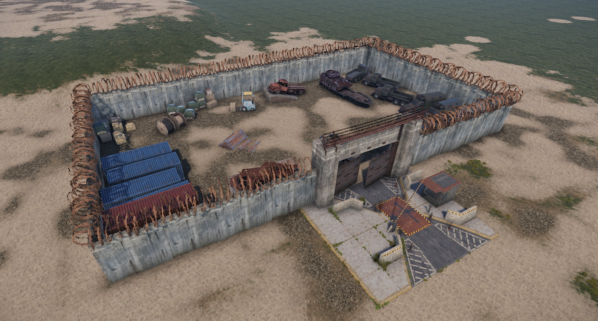 Military Storage Yard