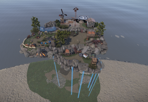 More information about "Floating Island Bandit Camp + Outpost"