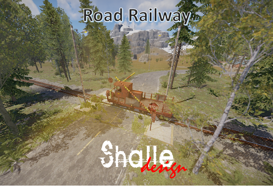 Shalle's Road Railway 9x15