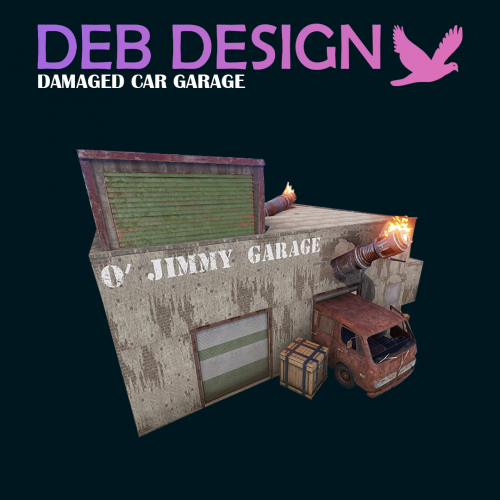 More information about "Damaged Car Garage (HDRP)"