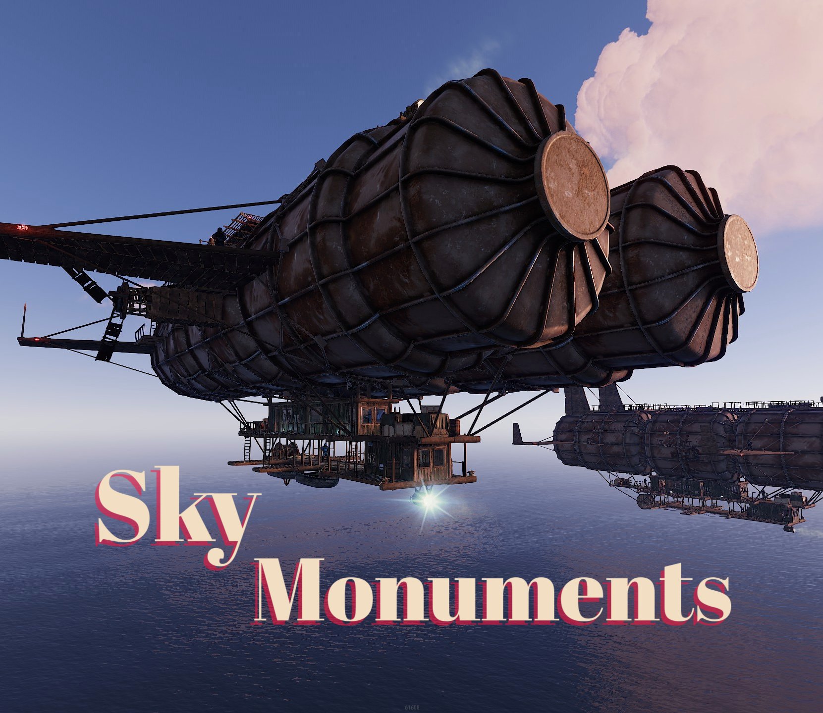 minecraft steampunk airship dock