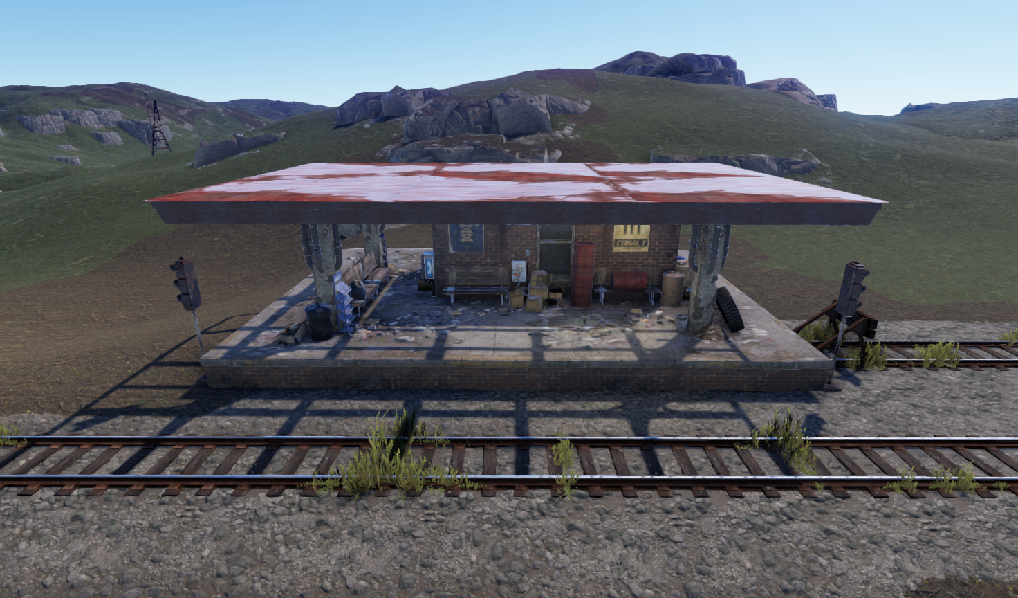 Small Train Station