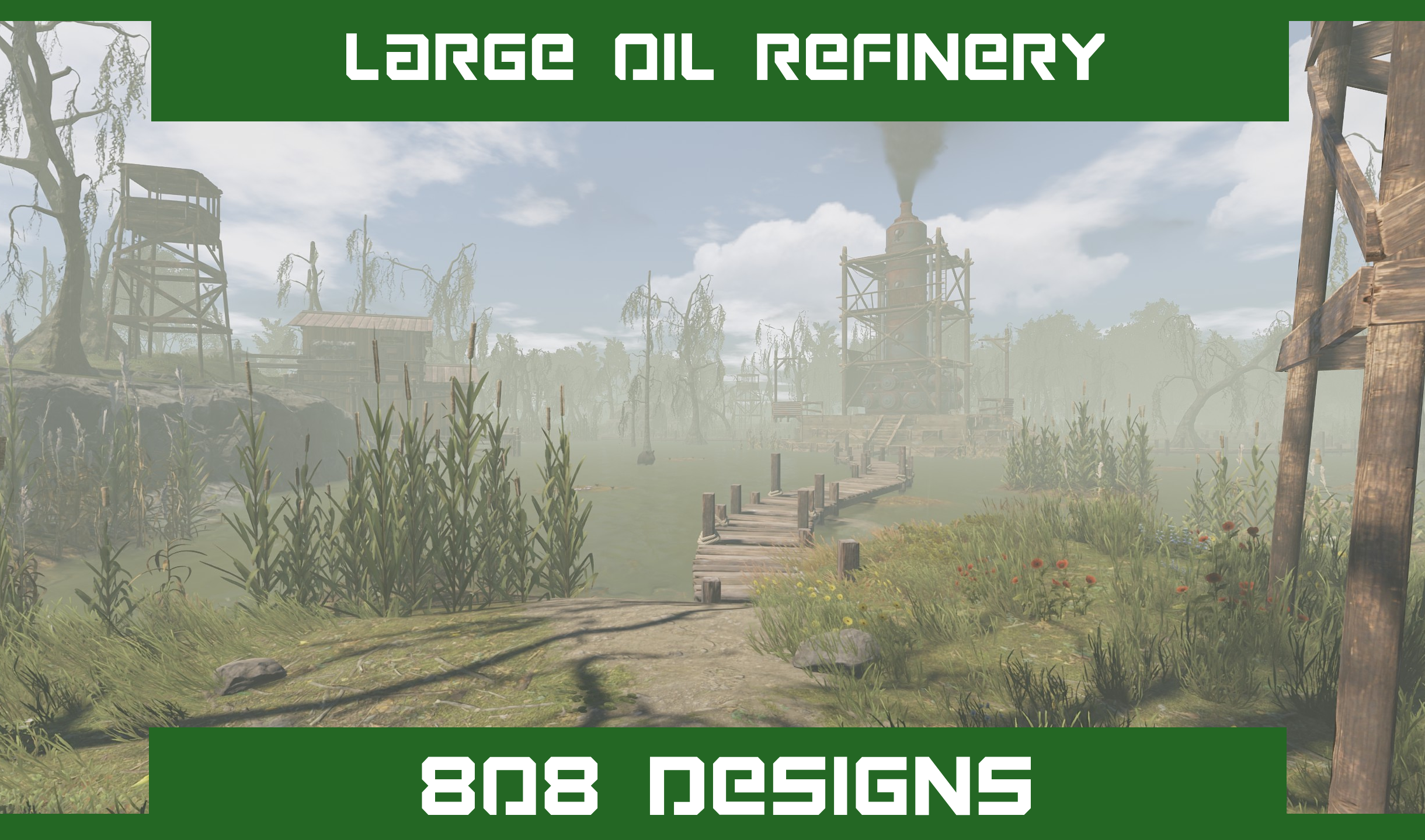 Large Oil Refinery