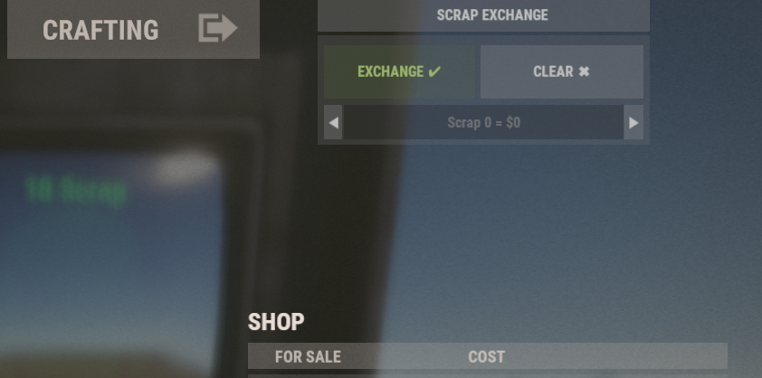 Scrap Vending Exchange