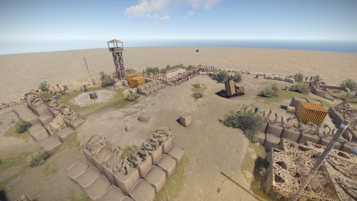 Desert Military Base - Monuments - Codefling