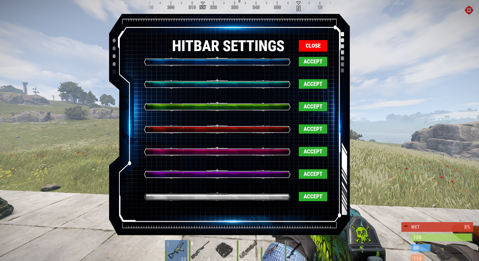 Advanced Hit Bar