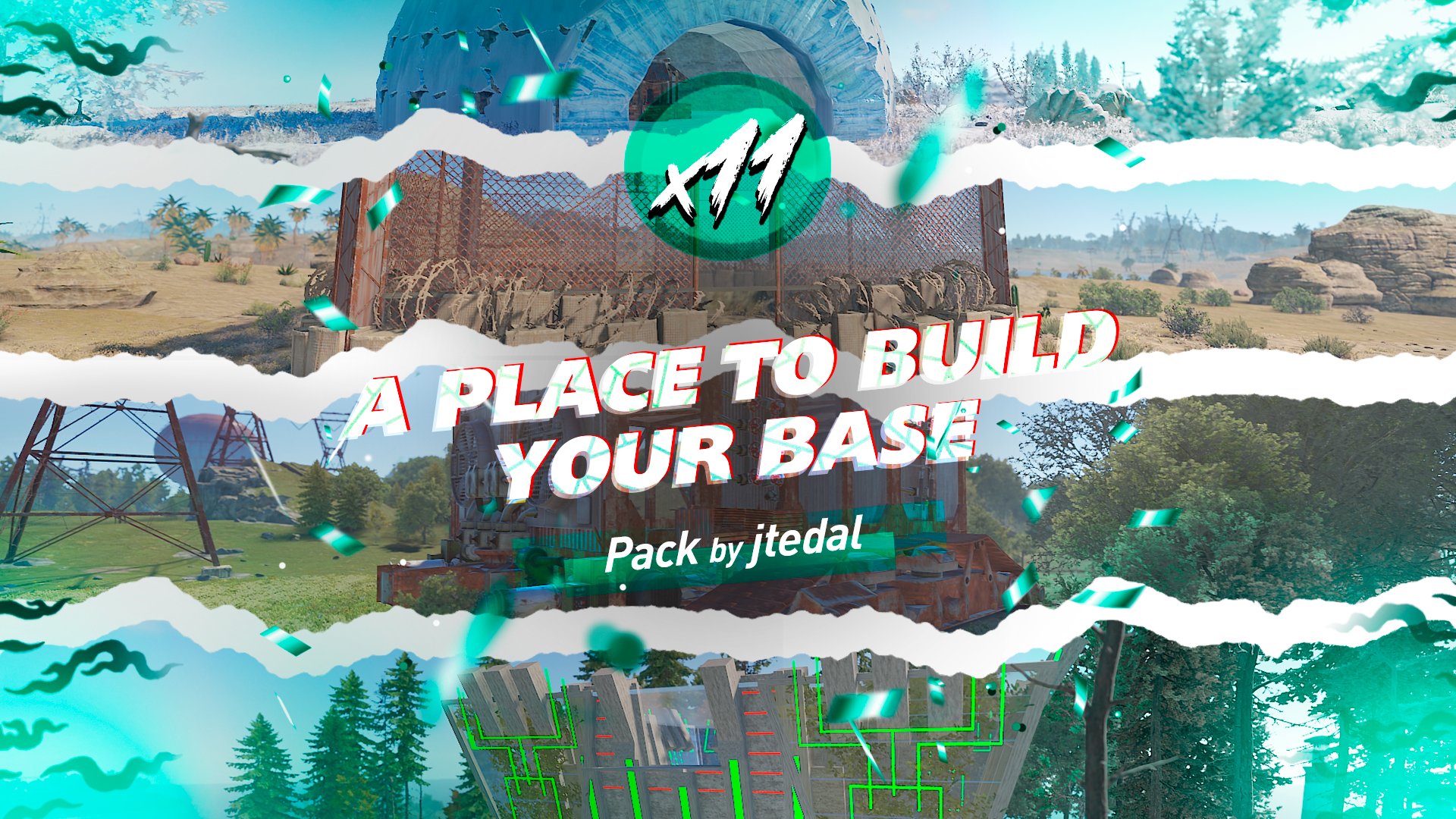 A place to build your base (11-pack)