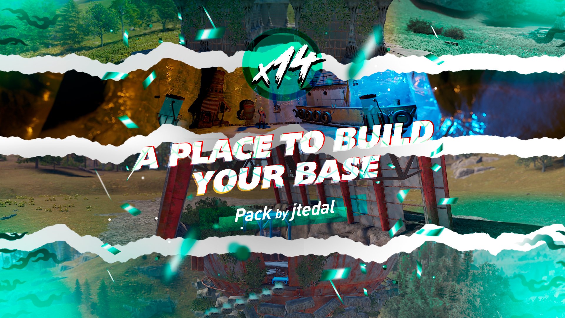 A place to build your base (14-pack)