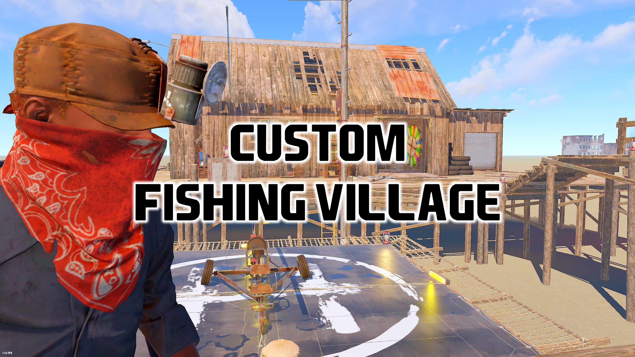 Merged Large Fishing Village