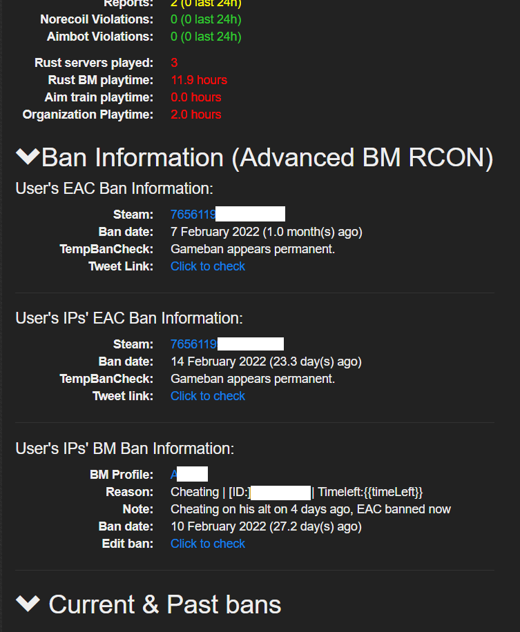 Advanced BattleMetrics RCON For Rust - Lone Design