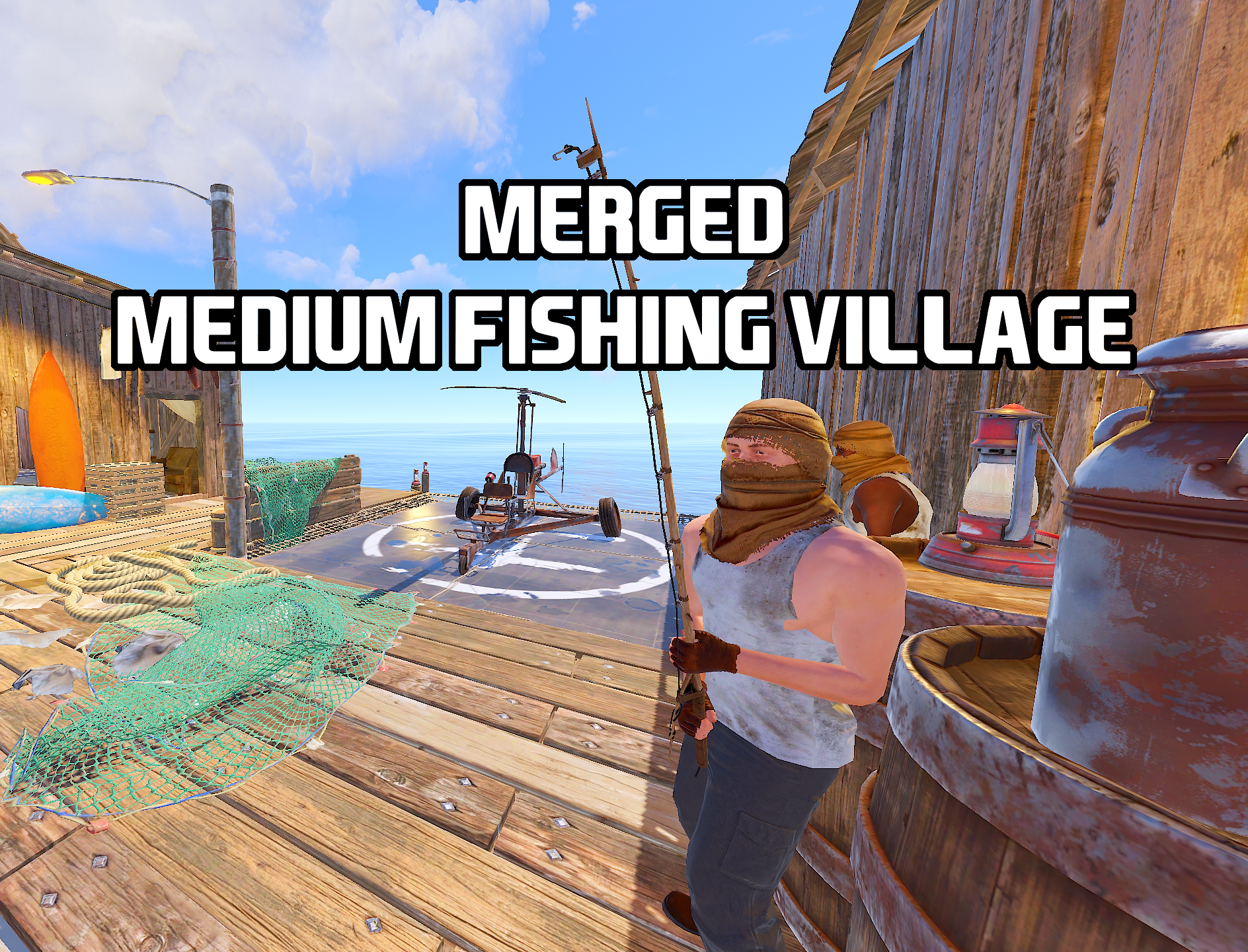 Merged Medium Fishing Village