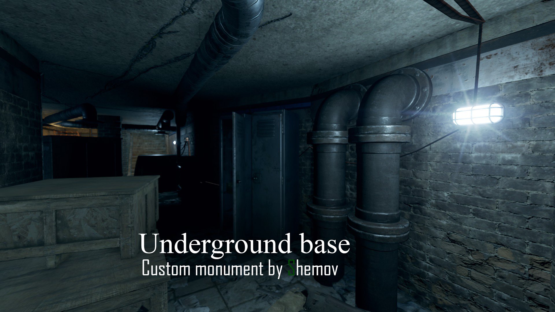 Underground Base [Place to build a base & for looting)