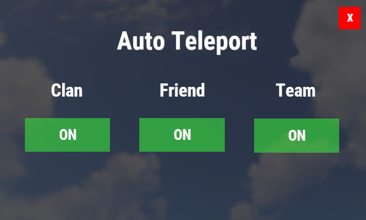 Advanced Auto Teleport