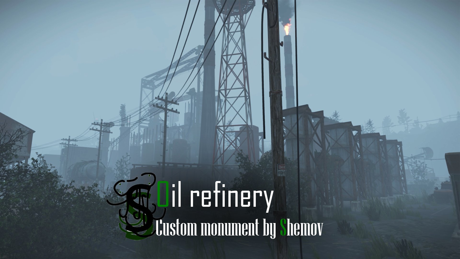 Oil Refinery | Custom Monument By Shemov