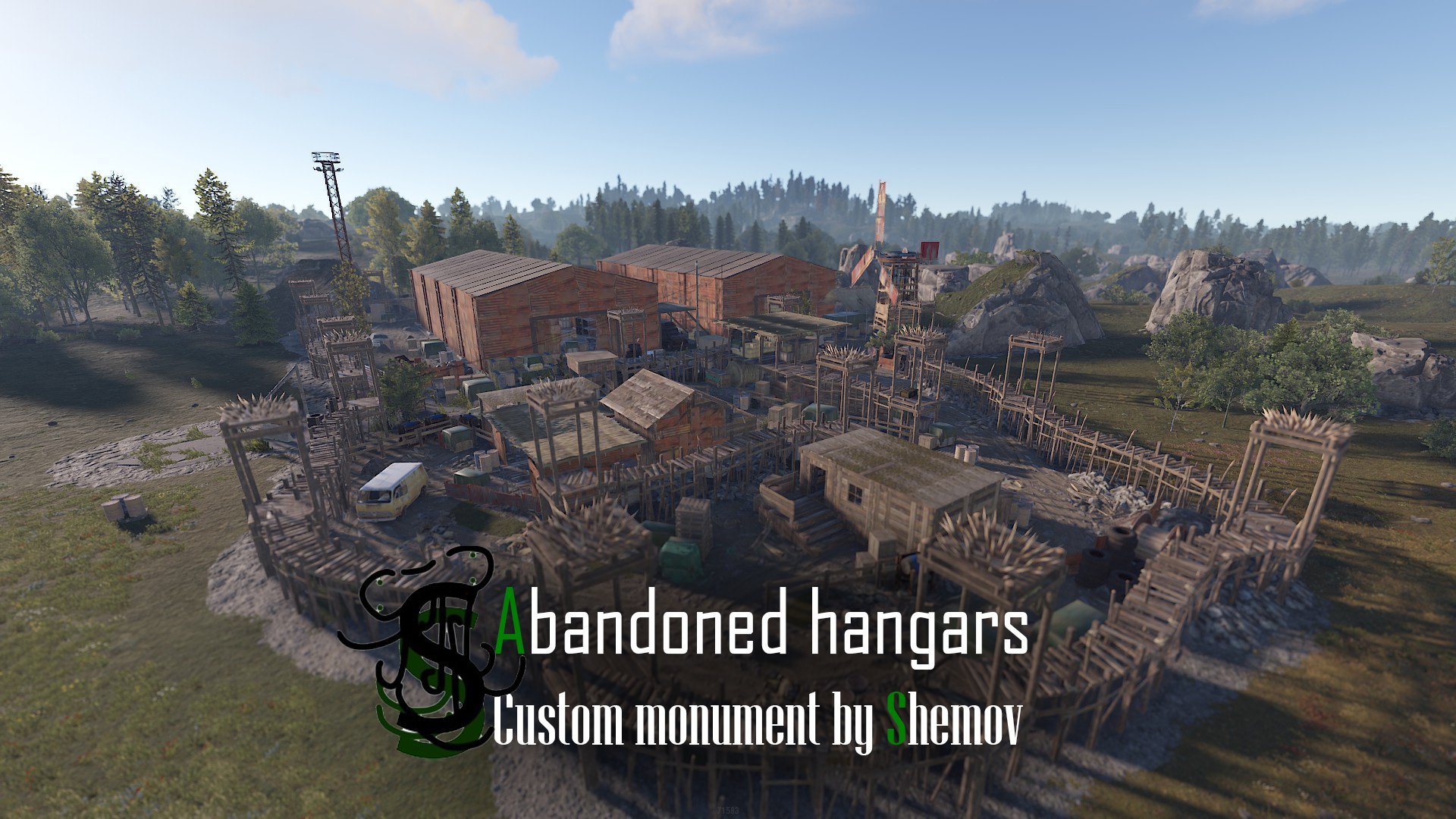 Abandoned Hangars | Custom Monument By Shemov