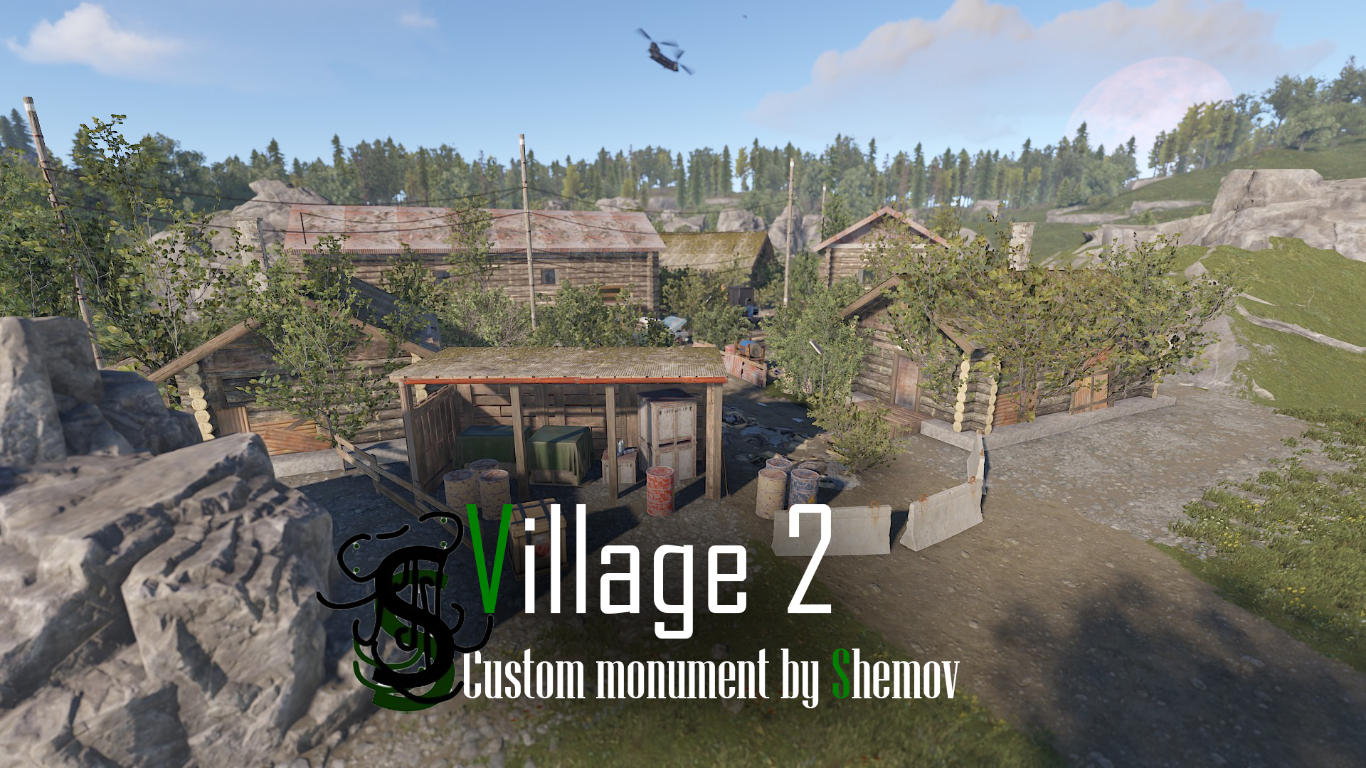 Village 2 | Custom Monument By Shemov