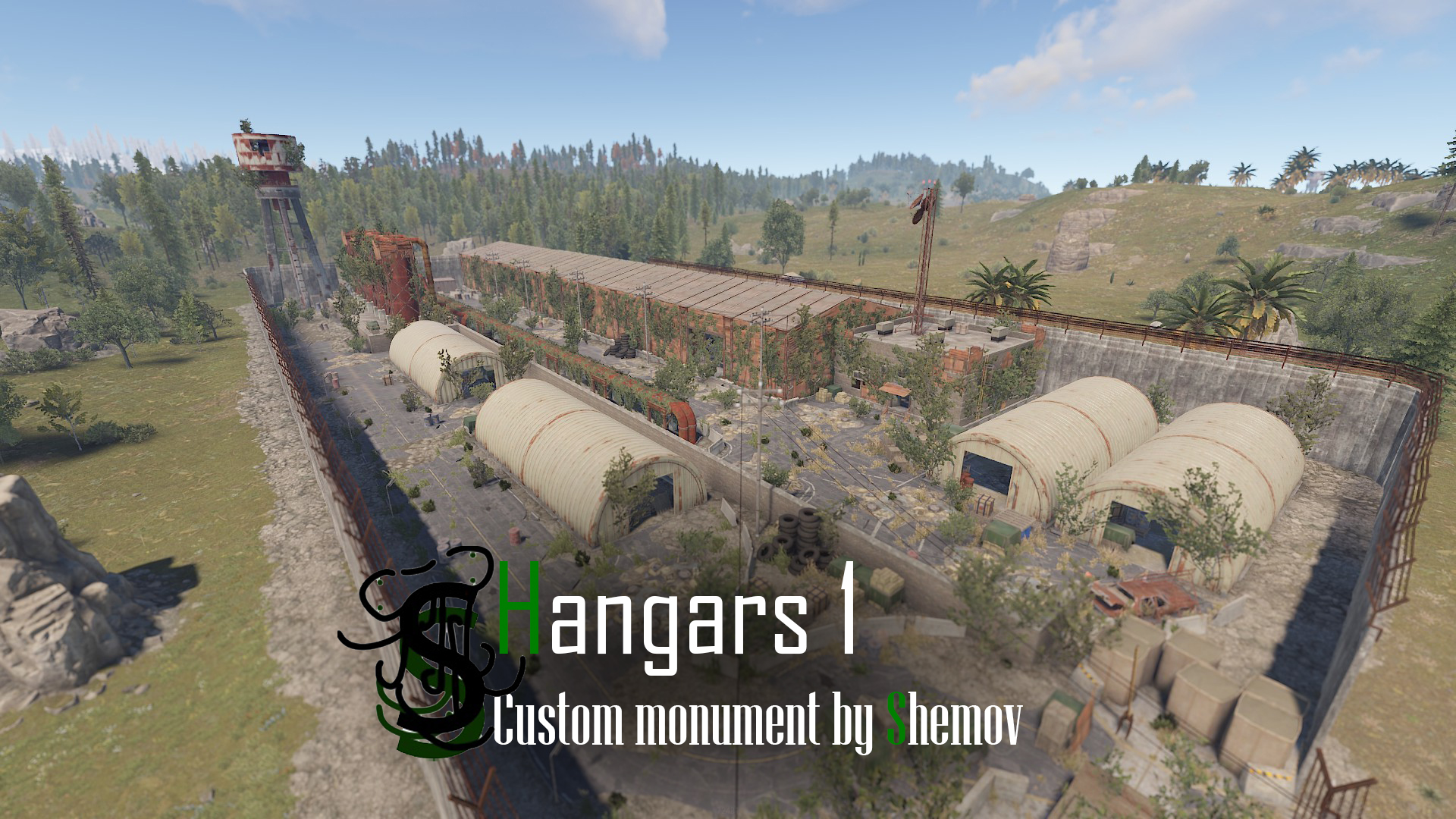 Hangars 1 | Custom Monument By Shemov