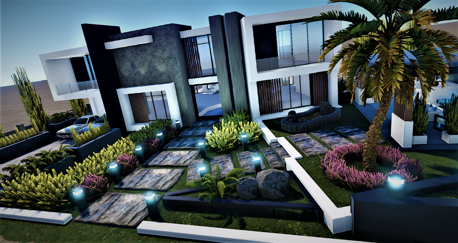 Modern House With An Amazing Garden