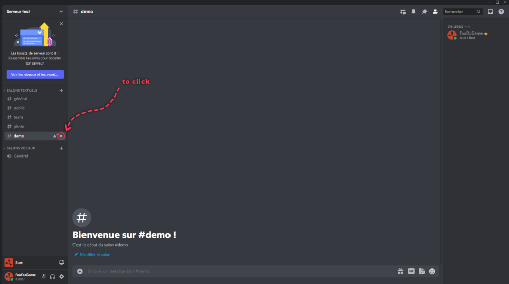 comment envoyer une photo sur discord pc