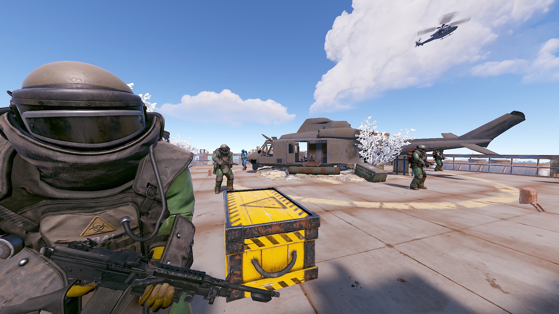 Helipad Event直升机停机坪事件-秋月云教程