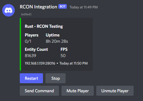 More information about "Discord RCON"