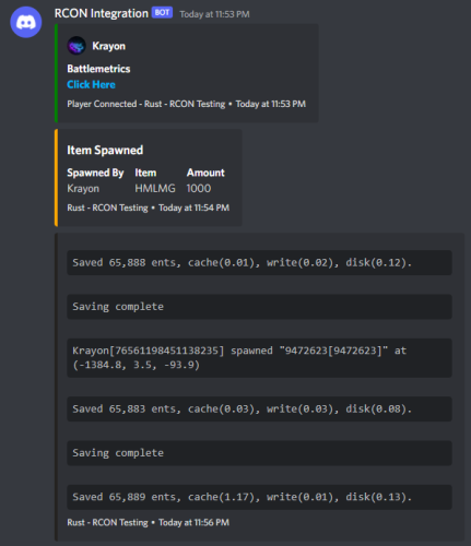 Discord RCON - Discord Bots - Codefling