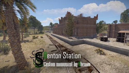 More information about "Benton Railway Station | Custom Monument By Shemov"