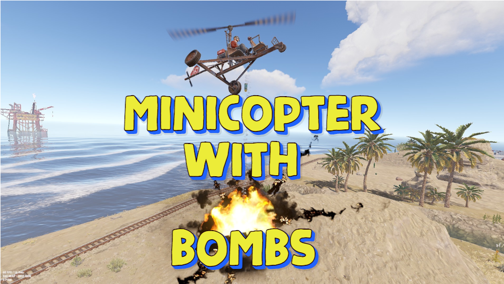 Minicopter With Bombs