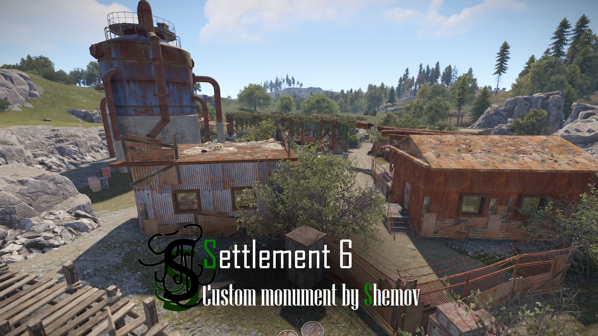 Settlement 6 | Custom Monument By Shemov