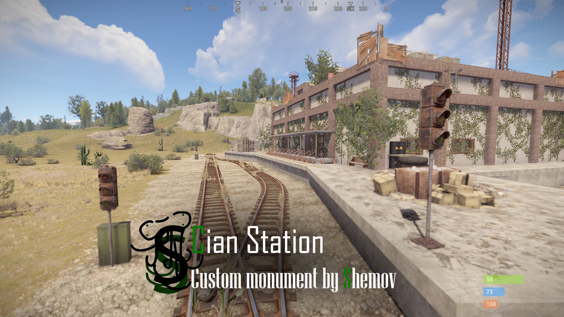 Cian Railway Station | Custom Monument By Shemov