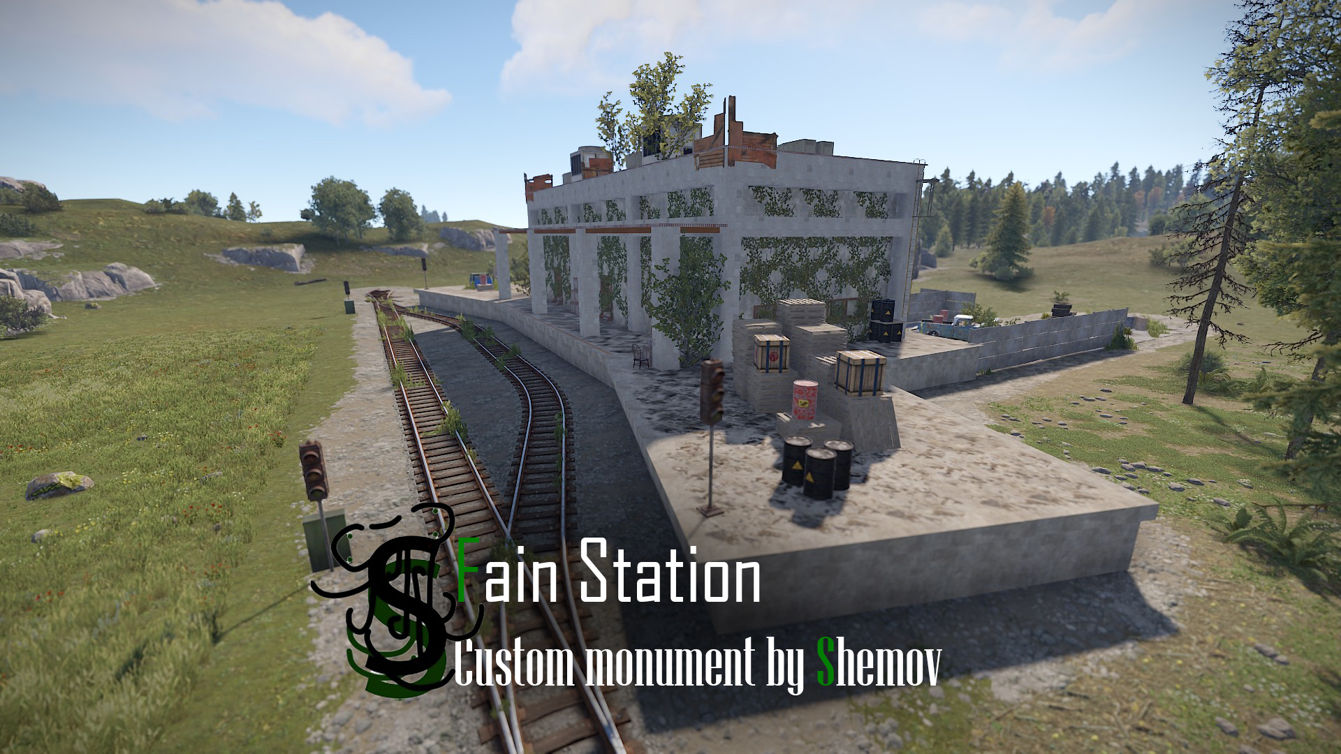 Fain Railway Station | Custom Monument By Shemov